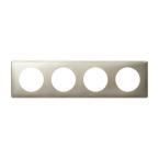  PLAQUE METAL 4P TITANE 