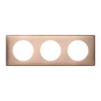  PLAQUE METAL 3P COPPER 