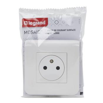  2P+T SURFACE CPL VIS BLANC 