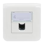  RJ45 CAT6 FTP CPL VIS BLANC 