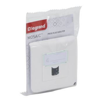  RJ45 CAT6 FTP CPL VIS BLANC 