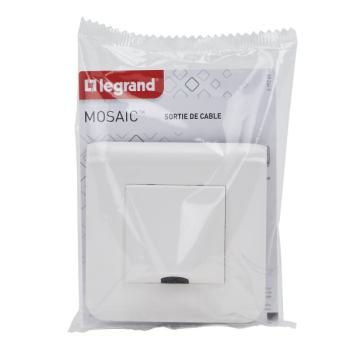  SORTIE DE CABLE CPL VIS BLANC 
