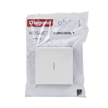 PERMUTATEUR 10A COMPO BLANC 