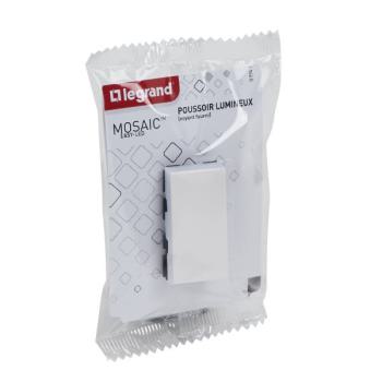  POUSSOIR LUM 1MOD COMPO BLANC 