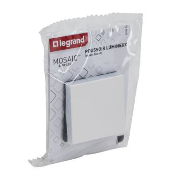  POUSSOIR LUM 2MOD COMPO BLANC 