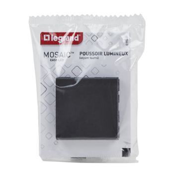  POUSSOIR LUM 2MOD COMPO NOIR 