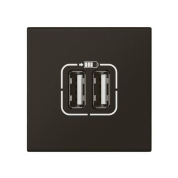 2USB AA 3A 2MOD COMPO NOIR 
