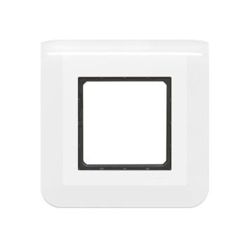  SUPPORT G+PLAQUE 2 MOD BLANC 