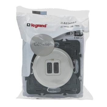  CHARGEUR 2 USB C+C COMPO TI 
