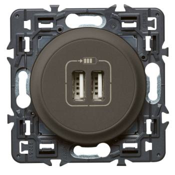  CHARG 2USB A+A 3A 15W GRAP 