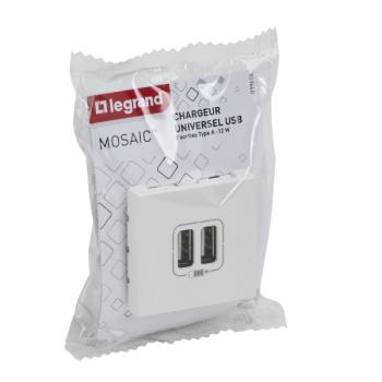 CHARG 2M 2USB A+A 3A 15W BL 
