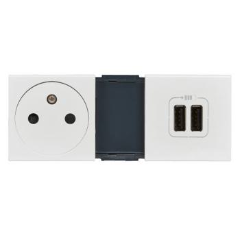  2P+T/DBLE USB MOSAIC COMPO 