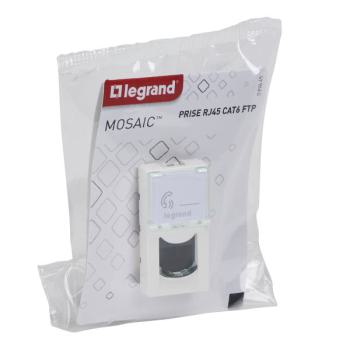  RJ45 CAT6 1 MOD MOSAIC COMPO 