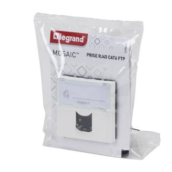  RJ45 CAT6 2 MOD MOSAIC COMPO 