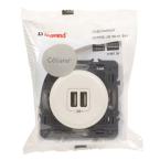  2USB CHARG 2M A+A 3A 15W WH 