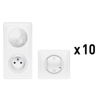  10X PACKS CDE GENE+PRISE BLANC 