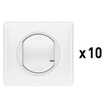  10X CDES SANS FIL ON/OFF BLANC 