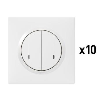  10XINTER DOUBLE AVEC NEUTRE BL 