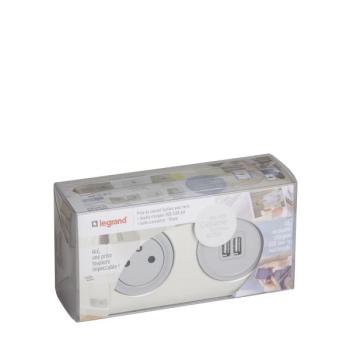  KIT DBLE USB+2P+T TIT ENC CELI 
