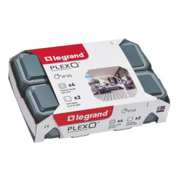 PLEXO 2VV+ 4X2P+T GRIS SAILLIE 