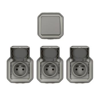  PLEXO 1VV+ 3X2P+T GRIS SAILLIE 
