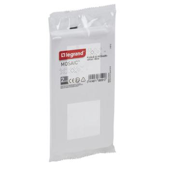  PLAQUE 2X2 MOD V BLANC 