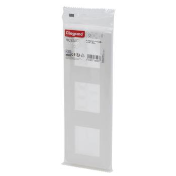  PLAQUE 3X2 MOD V BLANC 