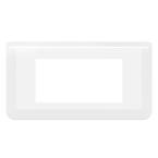  PLAQUE 4 MOD H BLANC 
