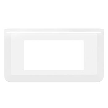  PLAQUE 4 MOD H BLANC 