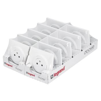  DOOXIE 10X2P+T BLANC CPL 