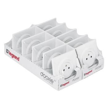  DOOXIE 10X2P+T BLANC CPL 