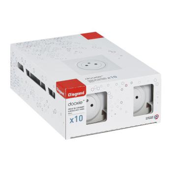  DOOXIE 10X2P+T BLANC CPL 