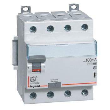  DX3  ID 4P NG 63A 100MA TYPE F 