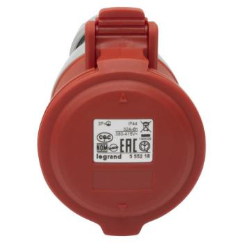  P.MOB 32A 3P+T 415V IP44 