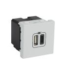  2USB CHARG 2M A+C 3A 15W SA 