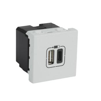  2USB CHARG 2M A+C 3A 15W SA 
