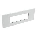  6 MOD PLAQ SQ SOFT ALU 