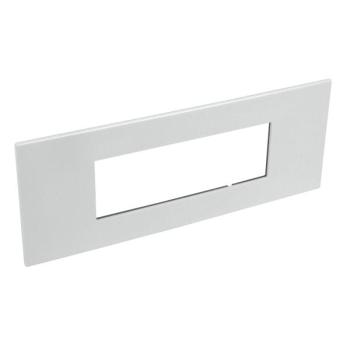  6 MOD PLAQ SQ SOFT ALU 