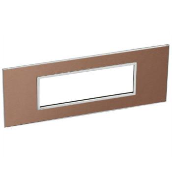  6 MOD PLAQ SQ PINK CHAMPAGNE 