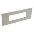  6 MOD PLAQ SQ CHAMPAGNE 