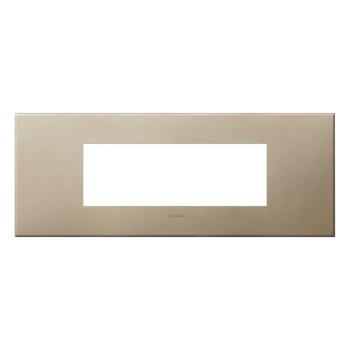  6 MOD PLAQ SQ CHAMPAGNE 