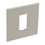  1 MOD 1G PLAQ SQ CHAMPAGNE 