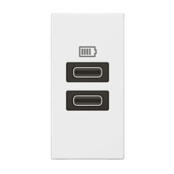  CHARG 1M 2USB C+C 15W BL 