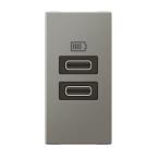  CHARG 1M 2USB C+C 15W MG 