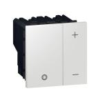  VARIATEUR 2M 0-10V CARRE BLANC 