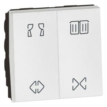  DOUBLE SWITCH FOR CURT. 2M SQW 