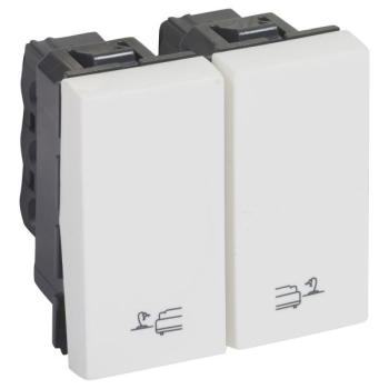  2W SWITCH FOR BED LIGHT 2M SQW 