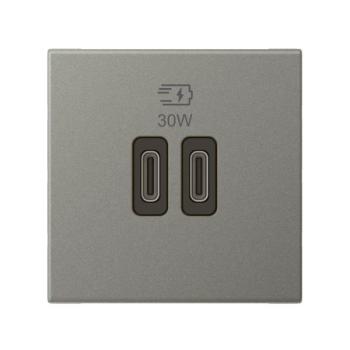  CHARG 2MOD USB C+C 30W PD 