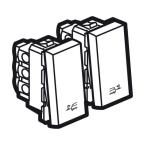  2W PUSH FOR BED LIGHTS 2M SQM 