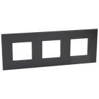  PLAQ 3X2M F/B SCHUKO C GRAPHIT 